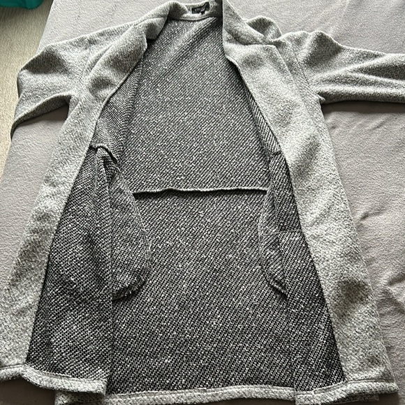 Essentials by ABS | Womens Open Front Cardigan Jacket with Pockets - Size 1X - Picture 6 of 9